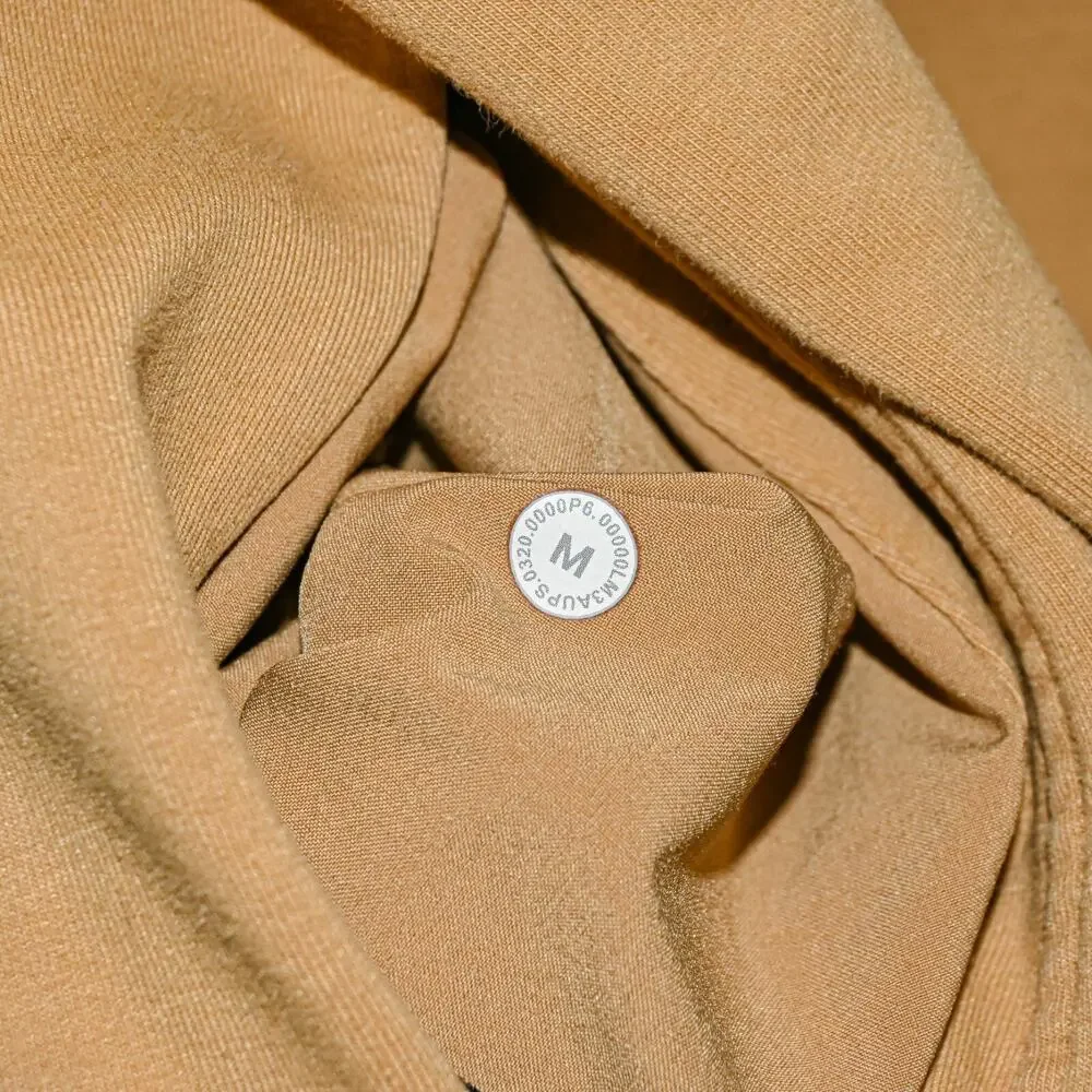 Lululemon Men's City Sweat Pullover Hoodie Sweatshirt Mustard gold size Medium